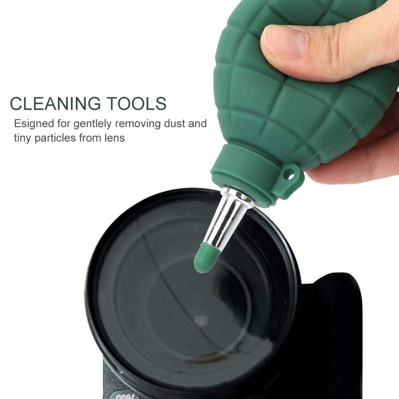 Pomya Dust Blower, Mini Dust Blower Rubber Hand Air Cleaner Pump for Keyboard One-Way Air Valve, Rubber Materials Suitable for Cleaning Lens (Big) - Image 5